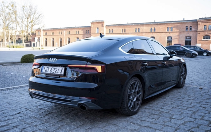 Audi A5 cena 133000 przebieg: 53446, rok produkcji 2018 z Olsztyn małe 781